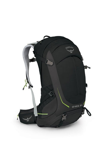 Osprey Stratos 34 Backpack / Black / M-L