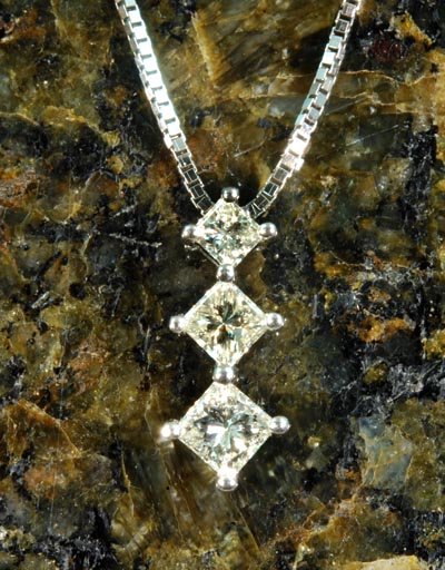 Diamond Drop Necklace