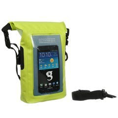 Gecko Brands Waterproof Phone Tote Dry Bag/Bright Green