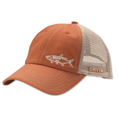 Orvis Saltwater Bum Mesh Cap/Tarpon Orange - Andy Thornal Company