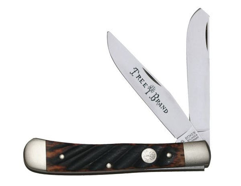 Boker Trapper Washboard Bone - Carbon Steel