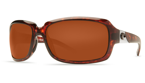 Costa Del Mar Isabela Sunglasses - Tortoise/Copper 580P