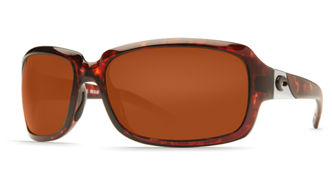 Costa Del Mar Isabela Sunglasses - Tortoise/Copper 580P