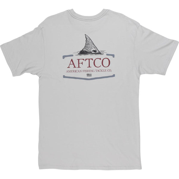 AFTCO Men's Tall Tale Tee/Silver