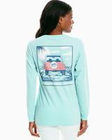 Southern Tide Womens Off Road Sunset T_shirt