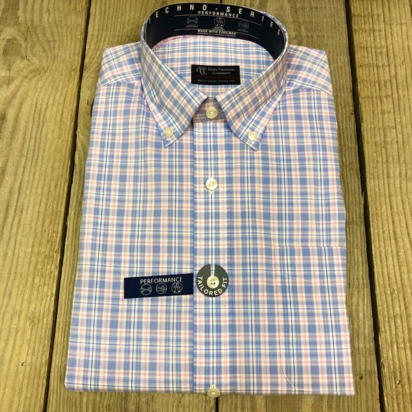 Batton LS Wrinkle Free Tailored Fit Performance Sport Shirt #614068-15