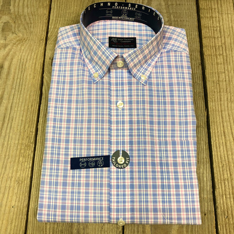 Batton LS Wrinkle Free Tailored Fit Performance Sport Shirt #614068-15