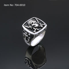 Axion Sterling Silver Pirate Ring - Andy Thornal Company