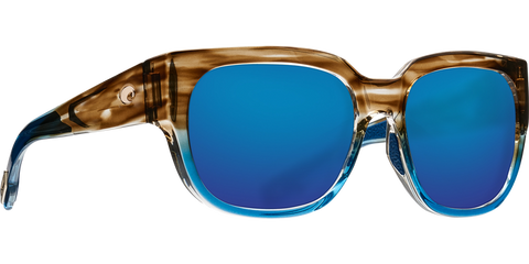 Costa Del Mar Waterwoman Sunglasses - Shiny Wahoo/Blue Mirror 580G