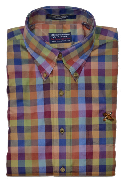 Andy Thornal Men's LS Woven Sport Shirt/Multi #213608-99