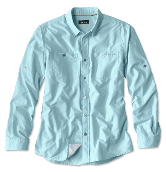 Orvis Escape LS Shirt/Aqua Sea
