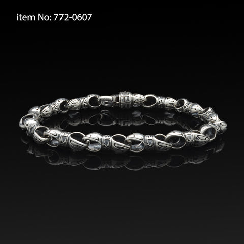 Axion Sterling Silver Link Bracelet