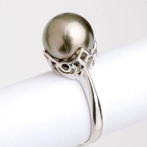 Pearl (Black South Sea) Ring