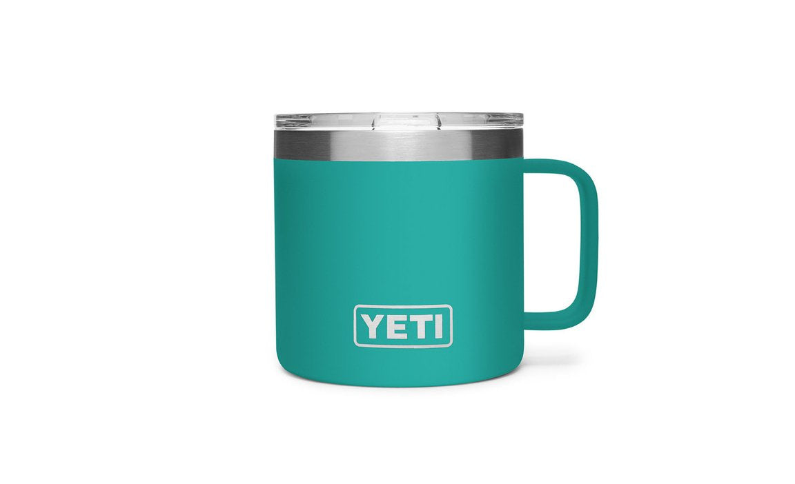 YETI Rambler 14 Oz Mug in Camp Green