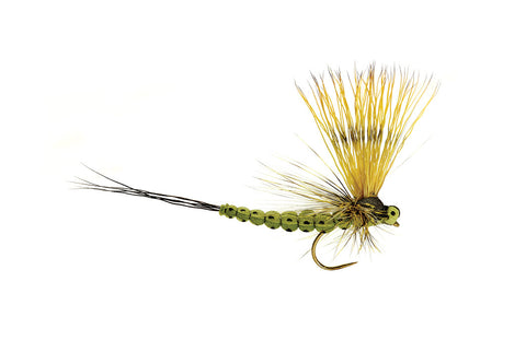Barbless Mohican Mayfly Olive