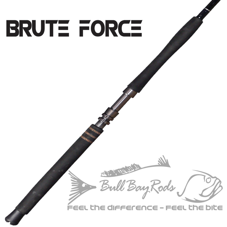Bull Bay Brute Force Boat Rod Spinning 7' 20-40#