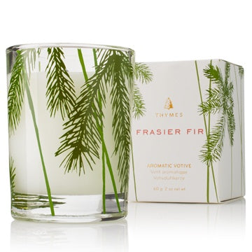 Thymes Frasier Fir Votive Candle Pine Needle