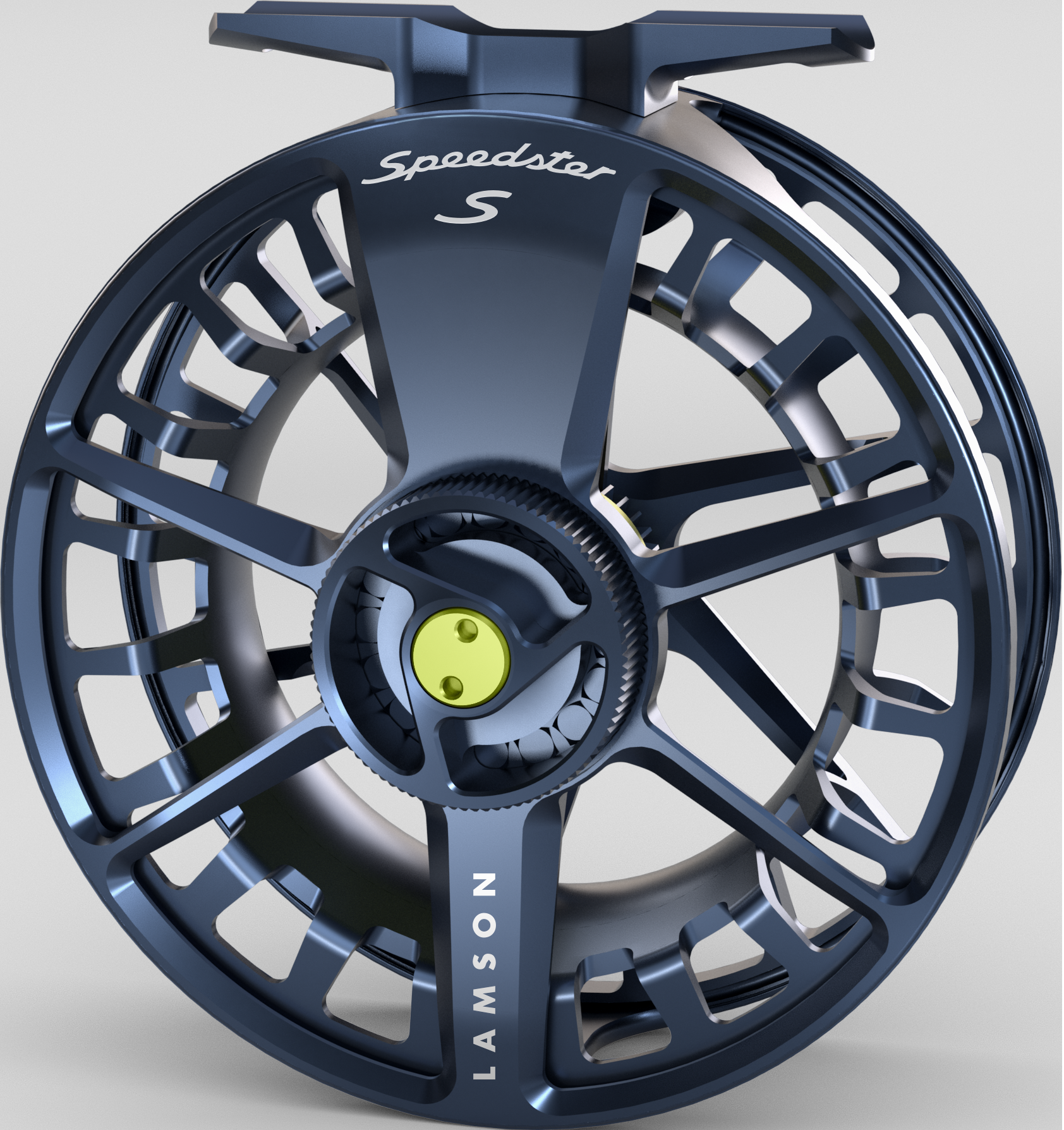 Speedster S Fly Fishing Reel Size -7+ Midnight - Andy Thornal Company