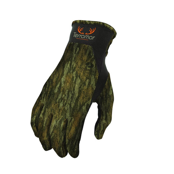 Terramar Adult Predator Glove Liner/Mossy Oak Bottomland-Dark Loden