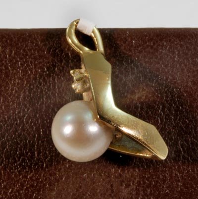 Pearl & Diamond Estate Pendant