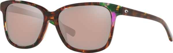 Costa Del Mar May Sunglasses - Shiny Abalone/Silver Copper Mirror 580G