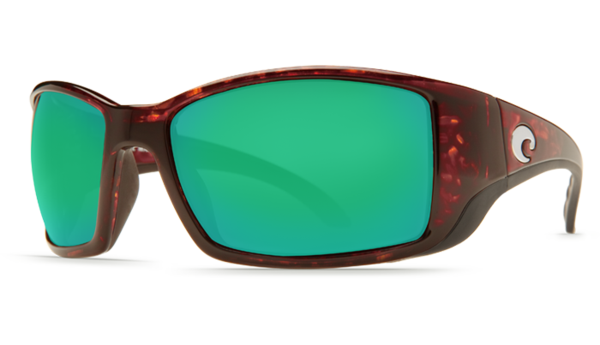 Costa Del Mar Blackfin Sunglasses - Tortoise/Green Mirror 580G