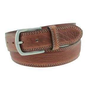 T.B. Phelps Raleigh Bison Belt/Dark Briar
