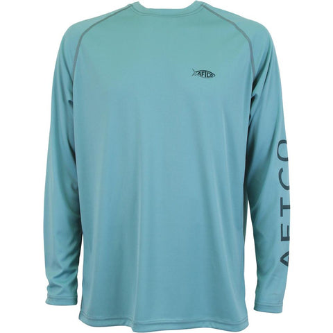 AFTCO Men's Samurai LS Performance Shirt/Menthol