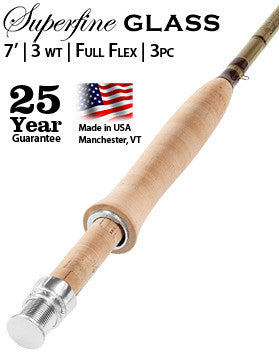 Orvis Superfine Glass 703-3 Fly Rod - Andy Thornal Company Orvis Superfine Glass 703-3 Fly Rod - Andy Thornal Company