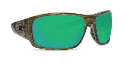 Costa Del Mar Cape Sunglasses - Bowfin/Green Mirror 580P