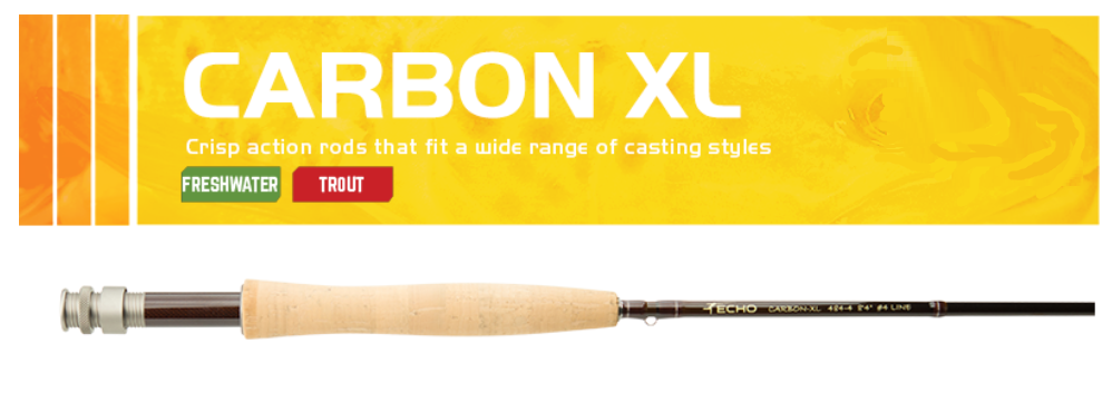 Echo Carbon XL 2wt 7'3 Fly Rod