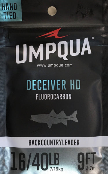 Umpqua Deceiver HD Back Country Leader 16lb/40lb 9ft