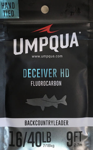 Umpqua Deceiver HD Back Country Leader 16lb/40lb 9ft