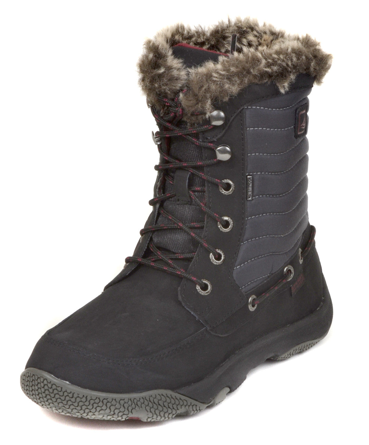 Sperry Women s Winter Harbor Boot Black STS49017 Andy Thornal