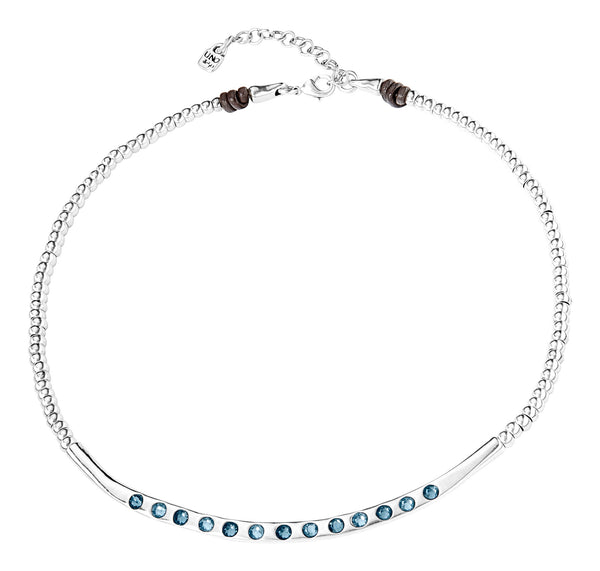 Uno de 50 Blueberries Necklace