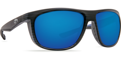 Costa Del Mar Kiwa Sunglasses/Matte Black Teak-Blue Mirror 580G