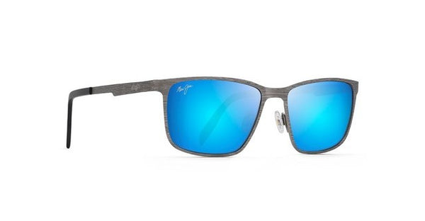 Maui Jim Sunglasses CUT MOUNTAIN - Grey/Blue Hawaii #B532-14