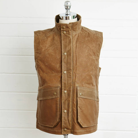 Tom Beckbe Kinsman Vest/Tobacco