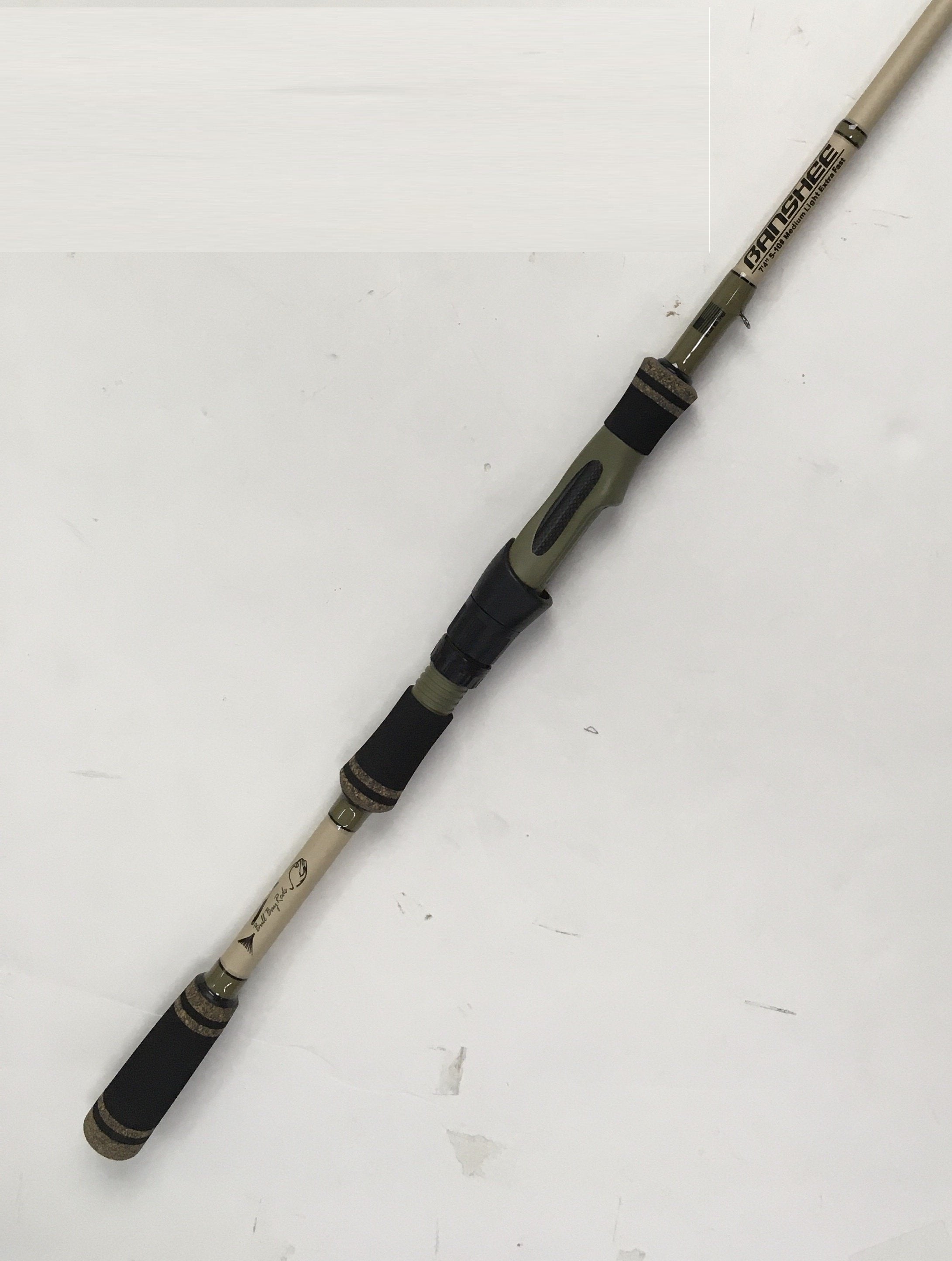 banshee fishing reel Bull Bay Banshee Spinning Rod 7'4" 10-17#