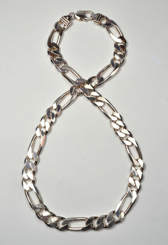 Sterling Silver Mariner Link Necklace