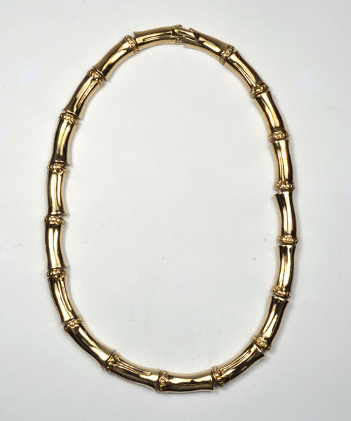 Bamboo Inspired Necklace