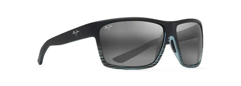 Maui Jim Alenuihaha Sunglasses - Grey Black Stripe / Neutral Grey