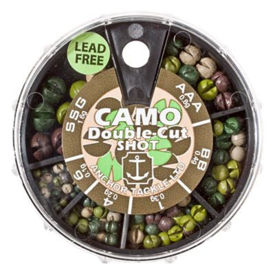 Wapsi - Angler's Image Anchor Camo Nontoxic Splitshot/Large