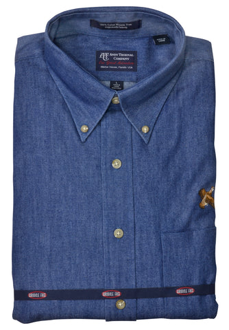 Andy Thornal Men's LS Sport Shirt/Denim