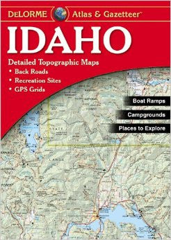 Delorme Atlas & Gazetteer Idaho