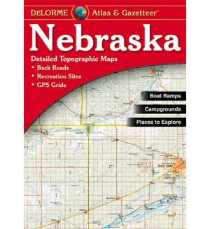 Delorme Atlas & Gazetteer Nebraska