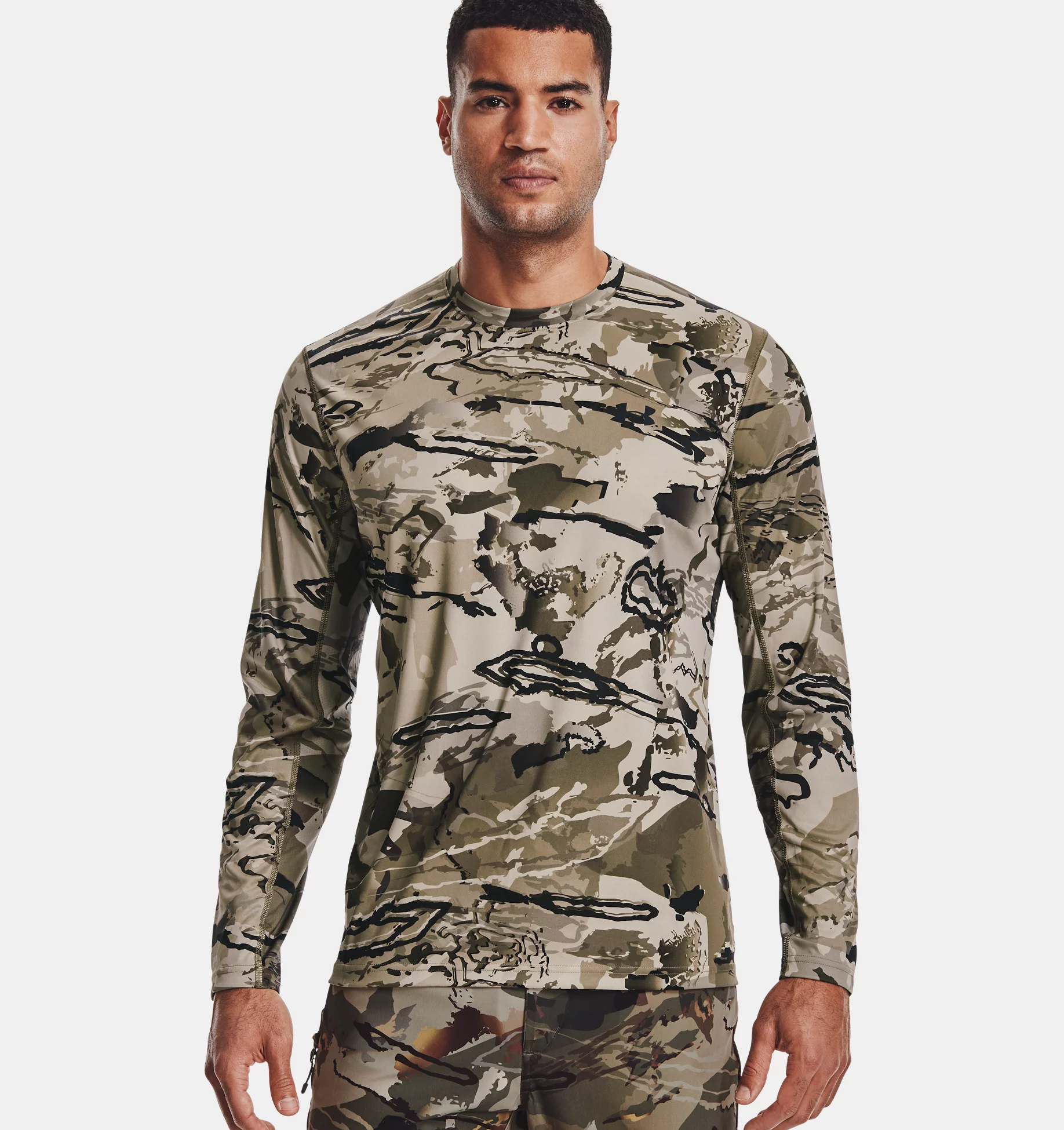 Under Armour Men's Iso-Chill Brush Line Long Sleeve / UA Barren