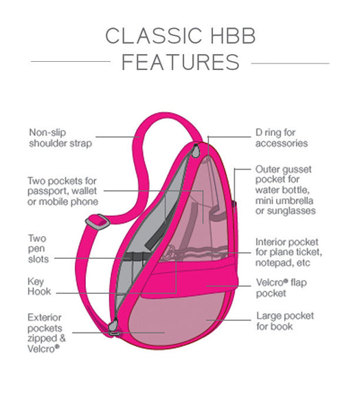 Ameribag Healthy Back Bag - Classic Microfiber, Taupe/Extra Small