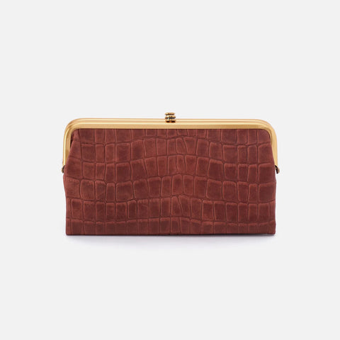 Hobo Lauren Croco (Brandy) Wallet