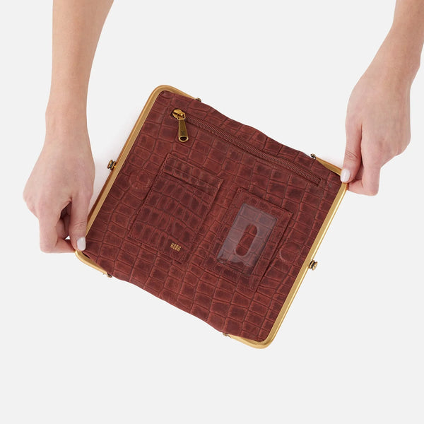 Hobo Lauren Croco (Brandy) Wallet